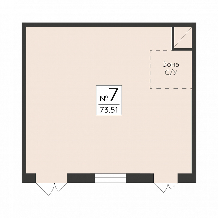 Помещение 0000041143 (Малаховский; ) планировка