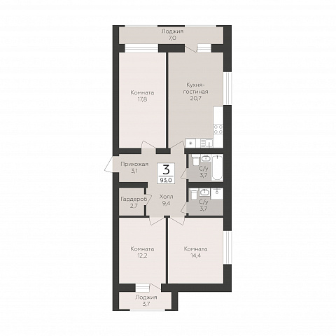 Планировка 000011568