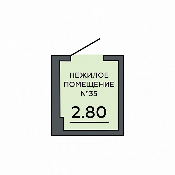 Помещение 0000000373 (Ньютон; г. Воронеж, Московский пр. 19) планировка