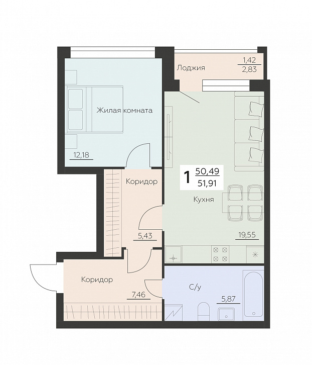 Помещение 0000035043 (Заря) планировка