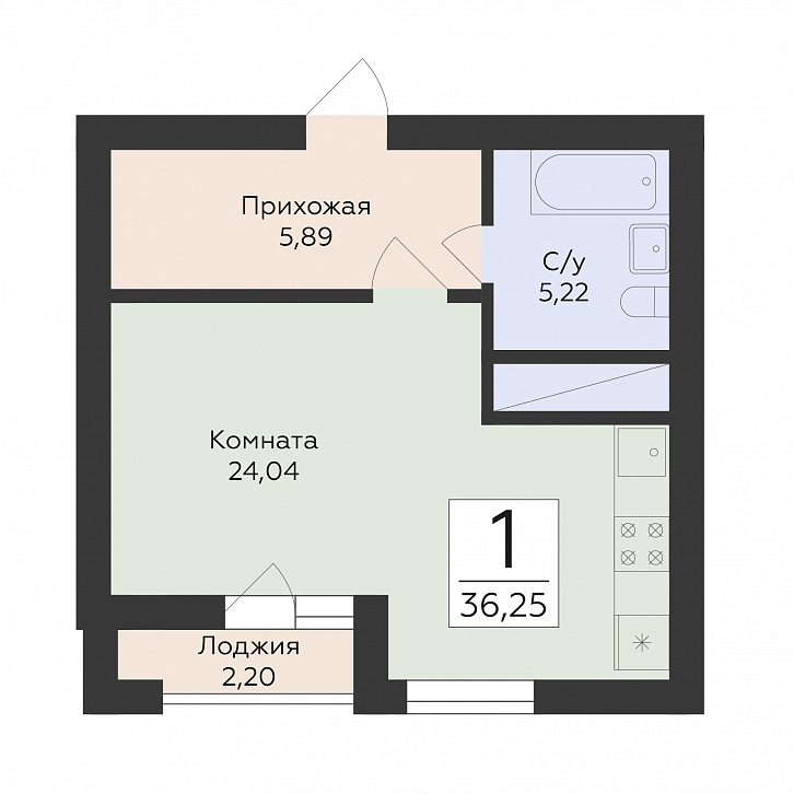 Помещение 0000047541 (Юность; ) планировка