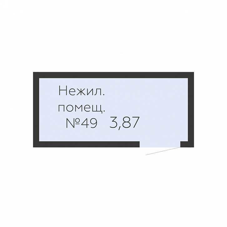 Помещение 0000032516 (Зарядье; г. Воронеж, ул. Электросигнальная, 9а) планировка