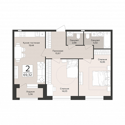 Планировка 000010758