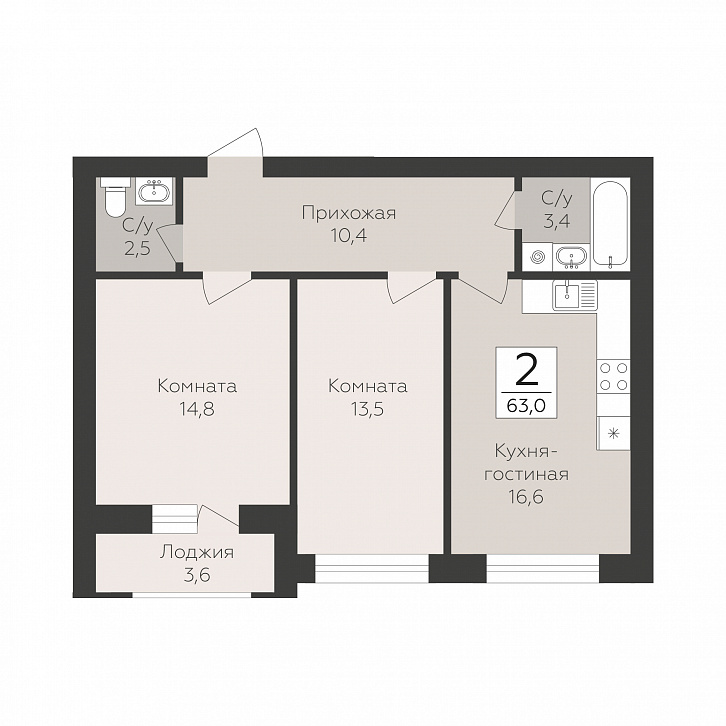 Помещение 0000051115 (Ритм; Воронежская область, г. Бутурлиновка, ул. Студенческая, 3) планировка