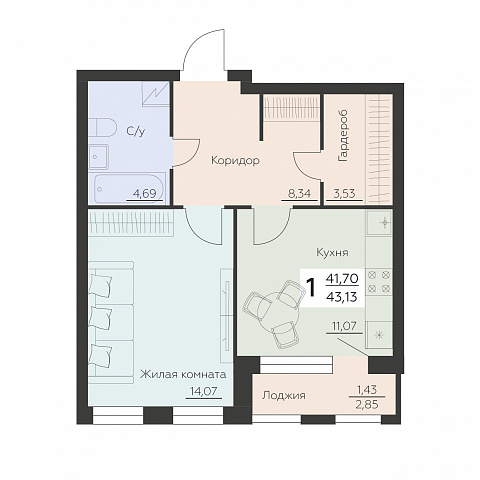 Планировка 000010354