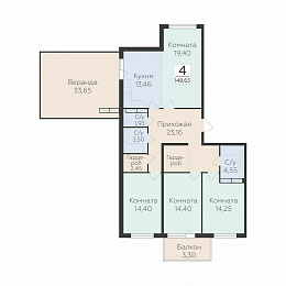 Планировка 000007278