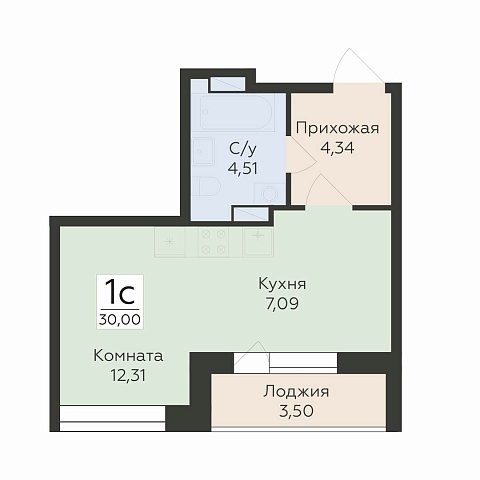 Планировка 000008596