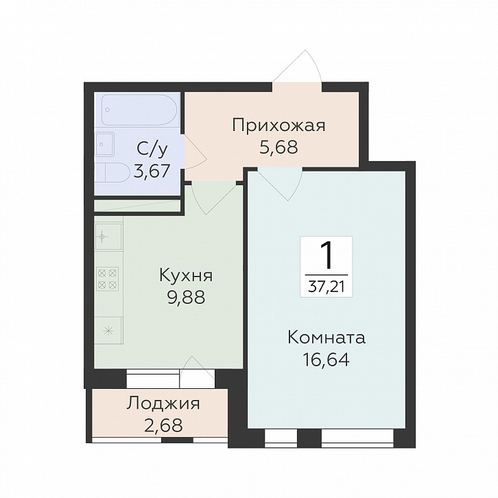 Помещение 0000027554 (Квартал 45; ) планировка