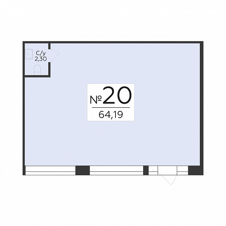 Помещение 0000048337 (Суворов-сити 2; ) планировка