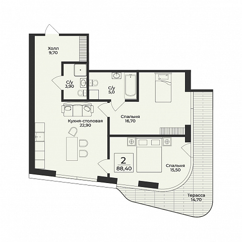 Планировка 000011044