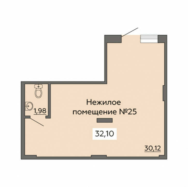 Помещение 0000023488 (Авиапарк; г. Воронеж, ул. Острогожская, 164 ) планировка