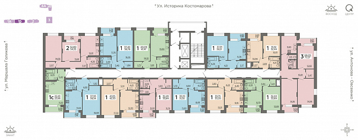 Помещение 0000017856 (Галактика 2|3; г. Воронеж, ул. Независимости, 78, 78б) план этажа