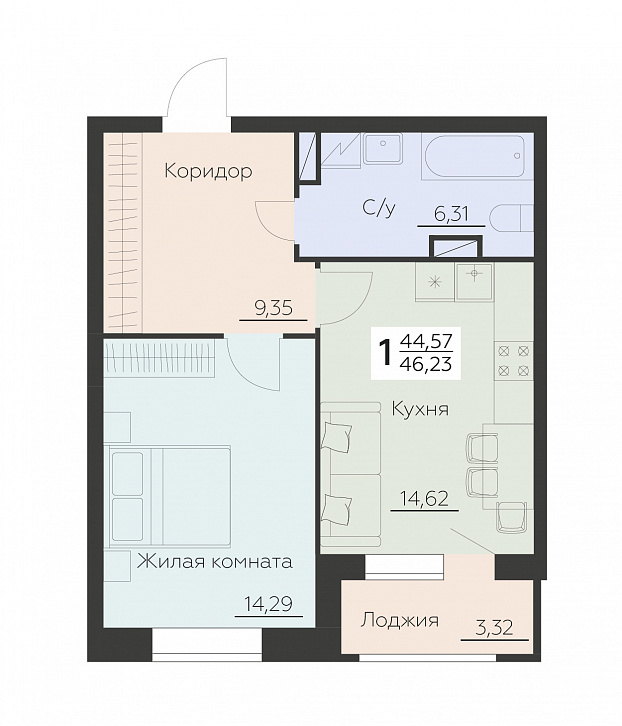 Помещение 0000035147 (Заря) планировка