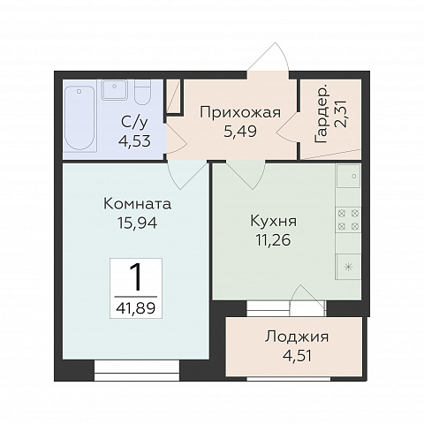 Планировка 000009965