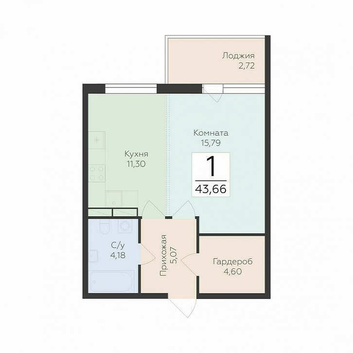 Помещение 0000037958 (Финский квартал; ) планировка