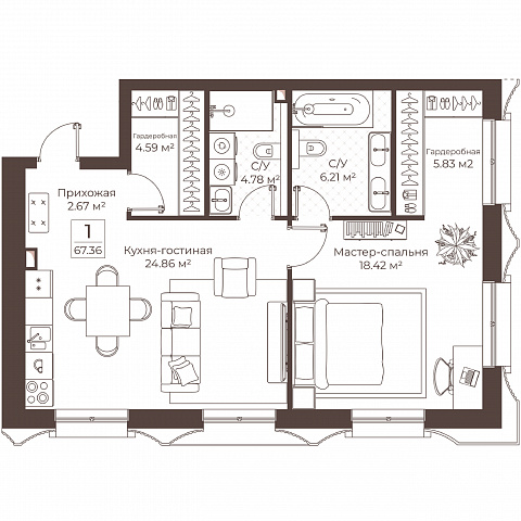 Планировка 000011373