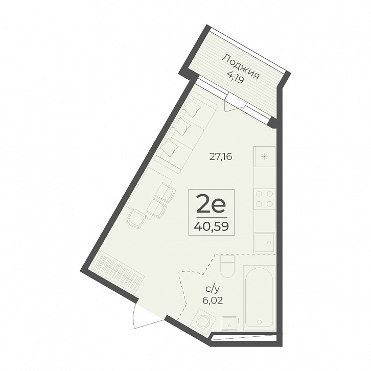 Помещение 0000036486 (Botanica) планировка