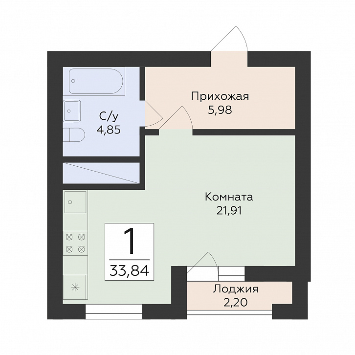 Помещение 0000047542 (Юность; ) планировка