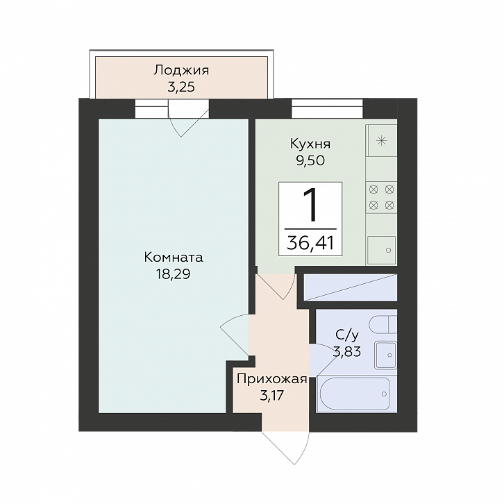 Помещение 0000047535 (Юность) планировка