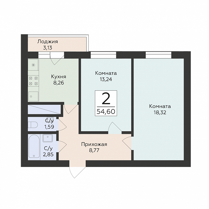 Помещение 0000047455 (Юность) планировка