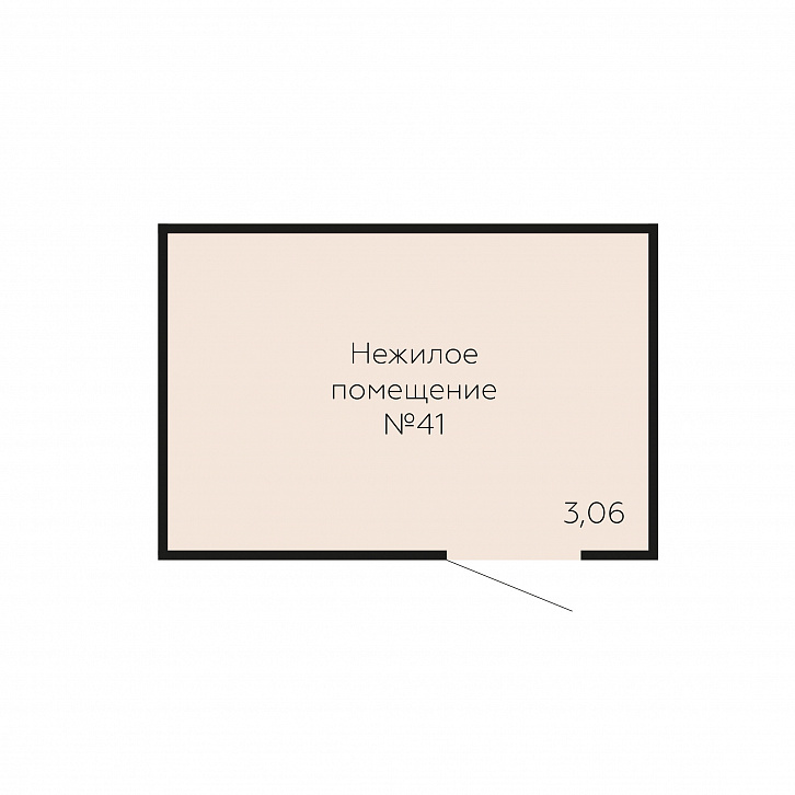 Помещение 0000040514 (Зарядье; Воронеж, ул. Электросигнальная, 9а) планировка