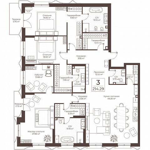 Планировка 000011362