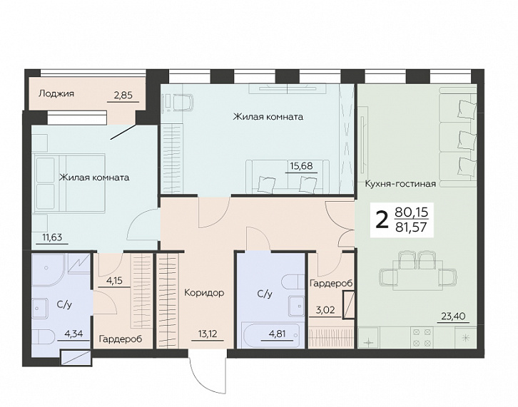 Помещение 0000034389 (Заря; ) планировка