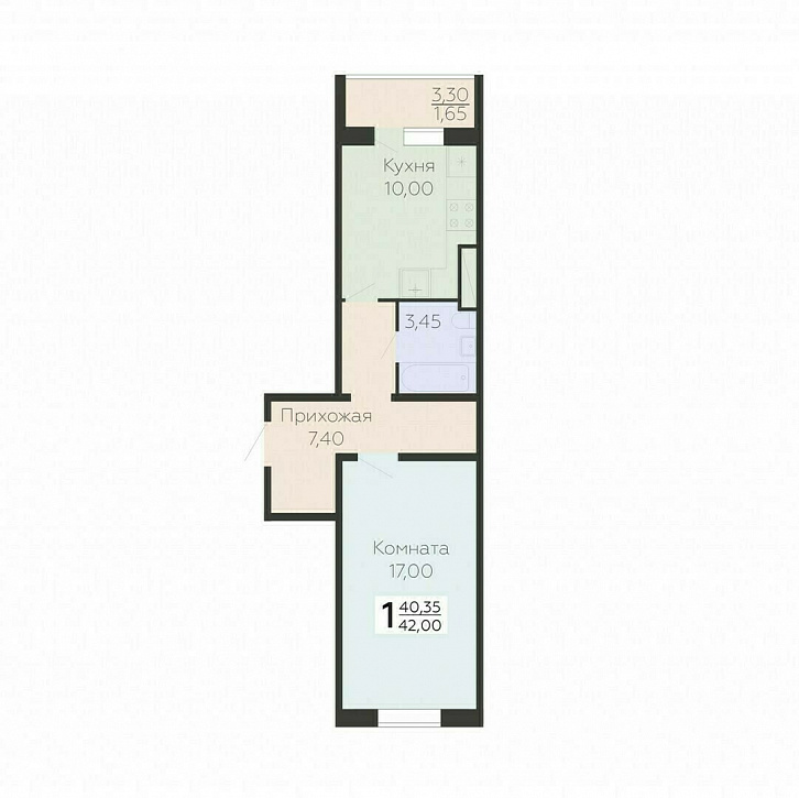 Помещение 0000032718 (Ленский) планировка