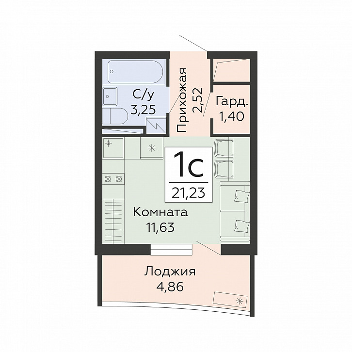 Помещение 0000049773 (Мармелад; Воронеж, ул. Туполева, 5к) планировка