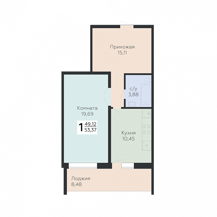 Помещение 0000032042 (Салют) планировка