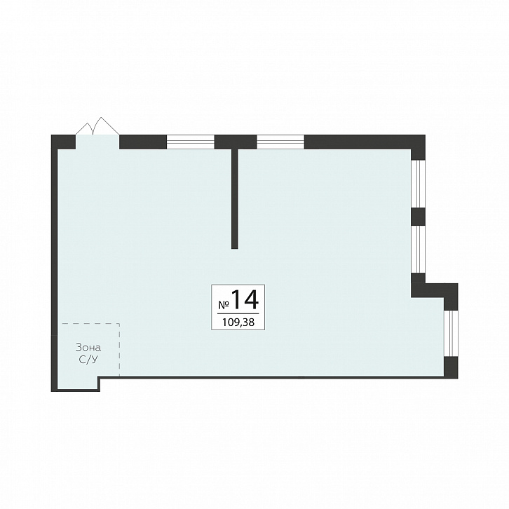 Помещение 0000045688 (Малаховский; ) планировка