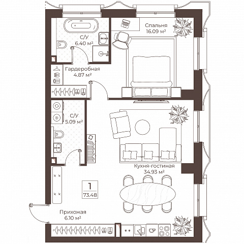 Планировка 000011330