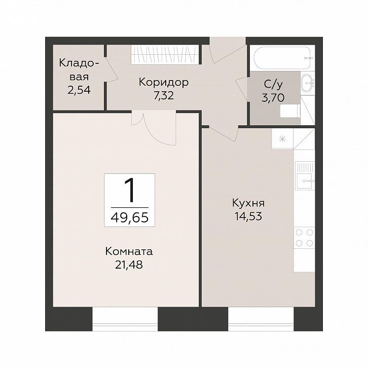 Помещение 0000051573 (Пахра сити; МО,г. Подольск, б р Красногвардейский, д. 33А, 33Б) планировка