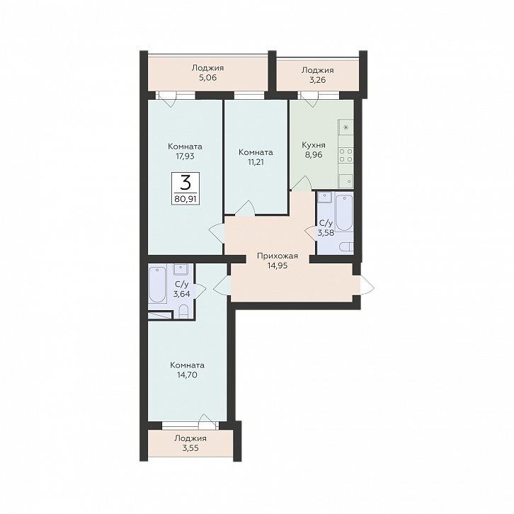 Помещение 0000047322 (Юность) планировка