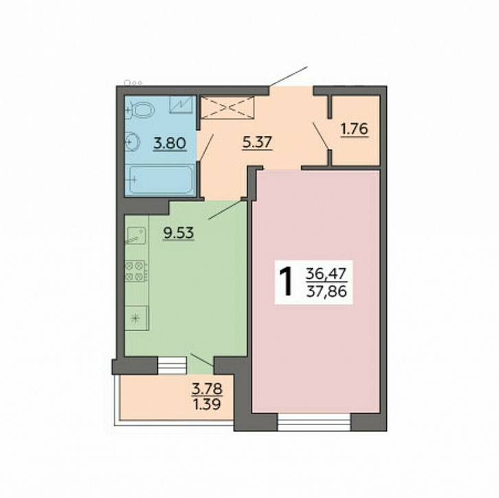 Помещение 0000022932 (Авиапарк) планировка