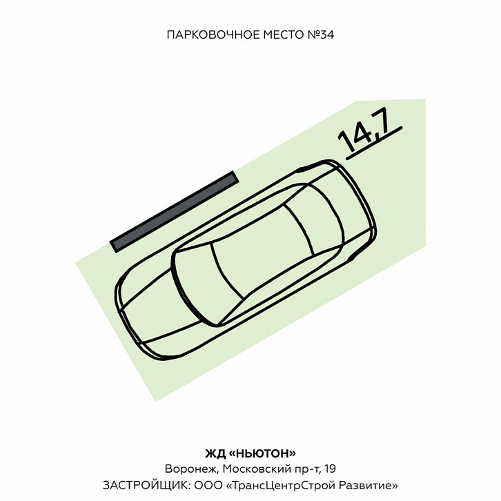Помещение 0000011205 (Ньютон; г. Воронеж, Московский пр. 19) планировка