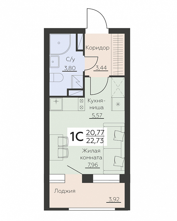 Помещение 0000034863 (Заря) планировка