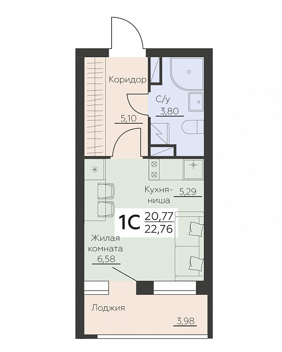 Помещение 0000034864 (Заря; ) планировка