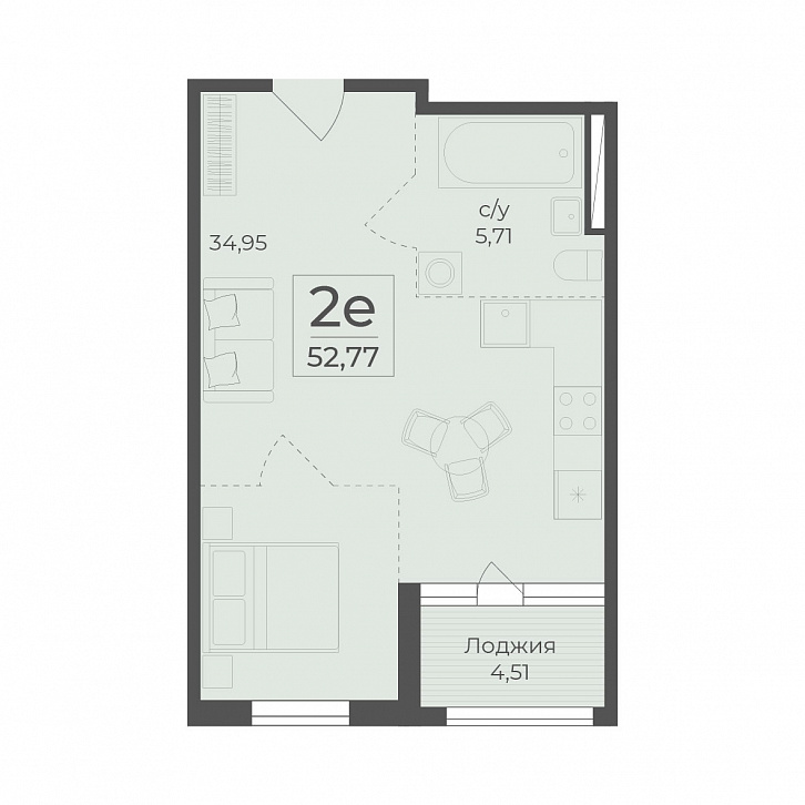 Помещение 0000036682 (Botanica) планировка