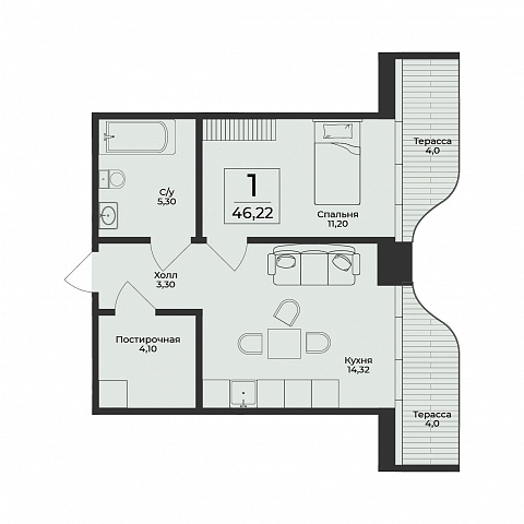 Планировка 000011029