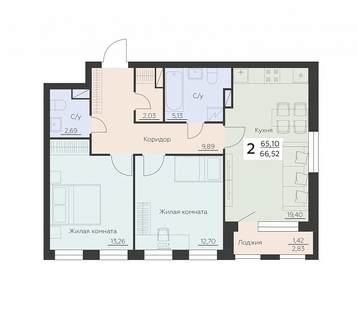 Помещение 0000035080 (Заря) планировка