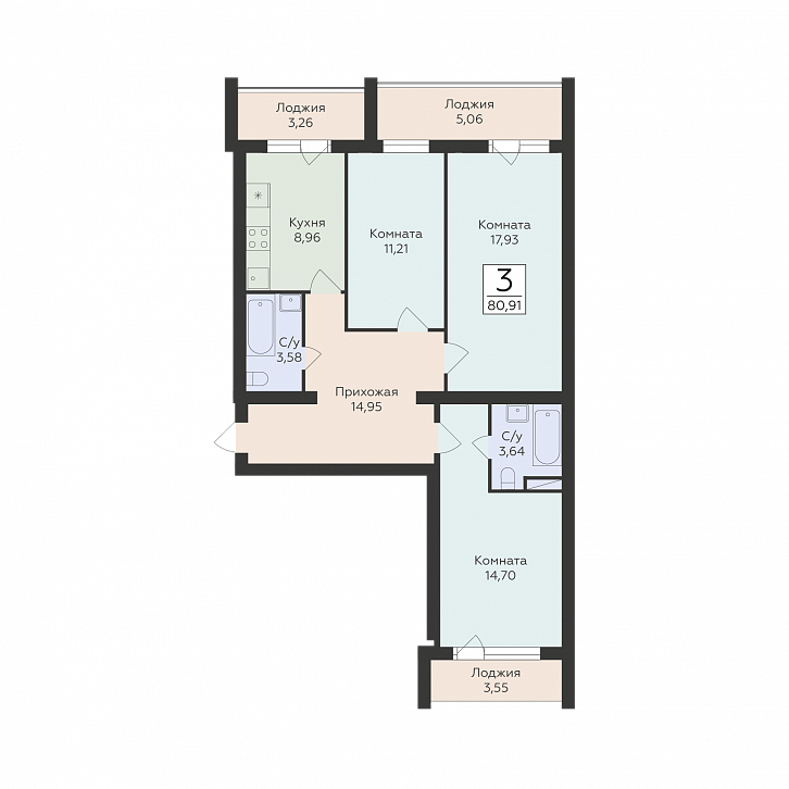 Помещение 0000047319 (Юность) планировка