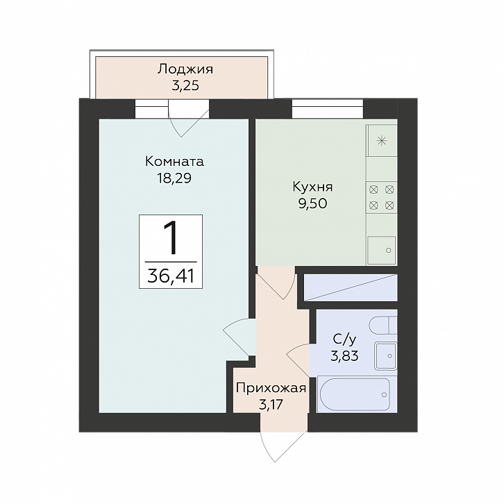 Помещение 0000047400 (Юность) планировка