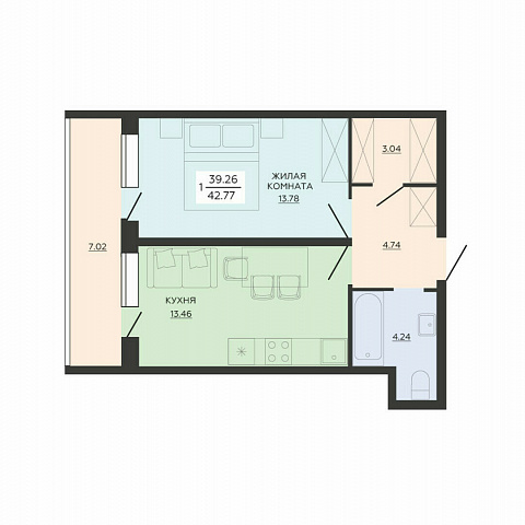 Планировка 000003289