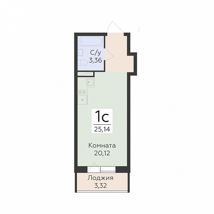 Помещение 0000035470 (Авиапарк; ) планировка