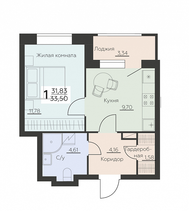 Помещение 0000034869 (Заря; ) планировка