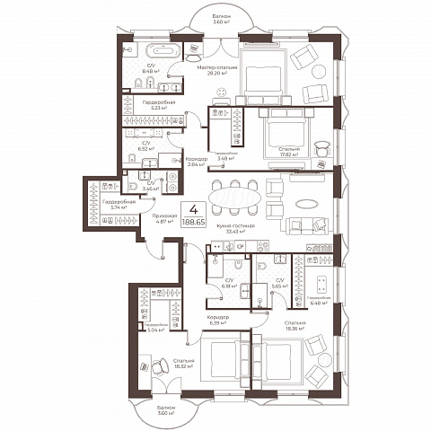 Планировка 000011394