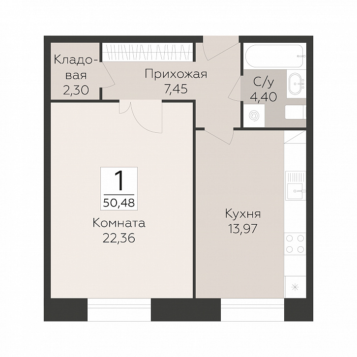 Помещение 0000051281 (Пахра сити; МО,г. Подольск, б р Красногвардейский, д. 33А, 33Б) планировка