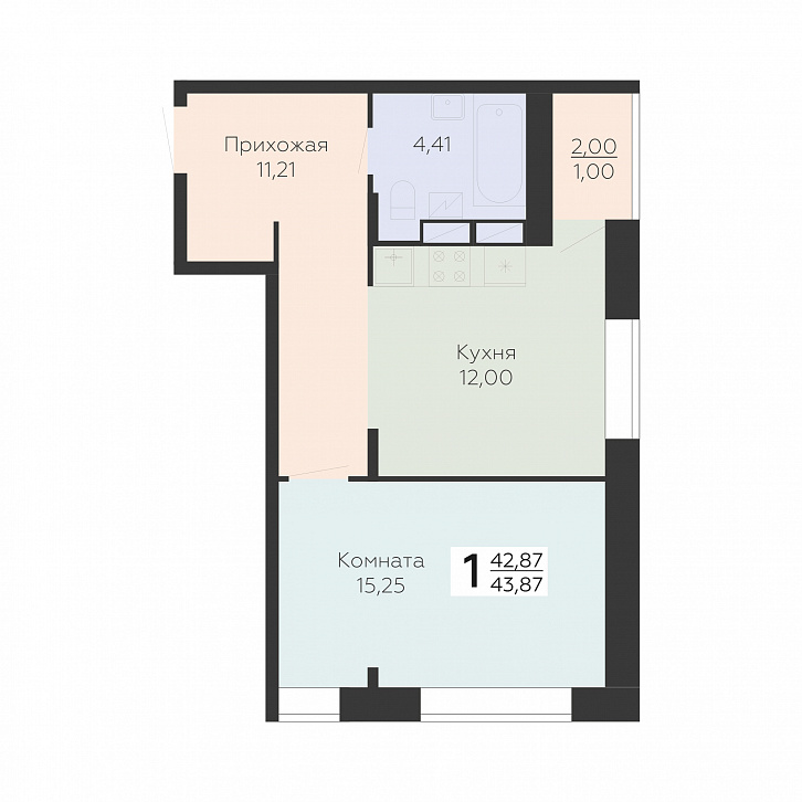 Помещение 0000029230 (Зарядье) планировка