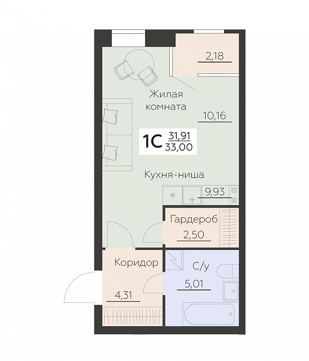 Помещение 0000035120 (Заря) планировка